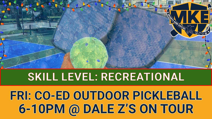 Friday Winter Freeze Your Pickleballs Off League (6 Weeks) [RECREATIONAL]