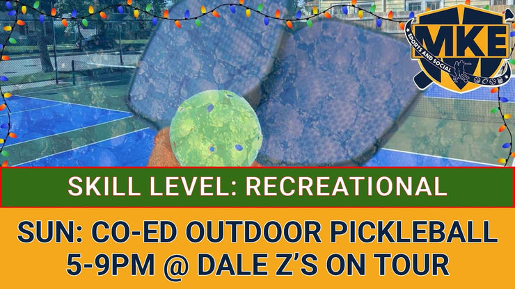 Sunday Night Winter Freeze Your Pickleballs Off League (6 Weeks) [RECREATIONAL]