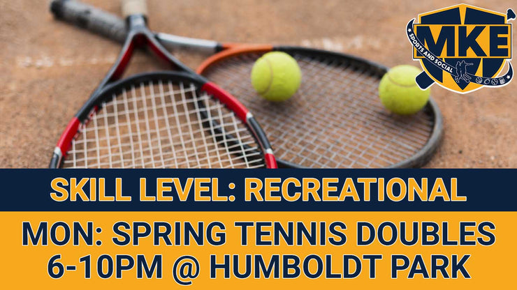Monday Spring Co-Ed Tennis Doubles (7 Weeks) [RECREATIONAL]