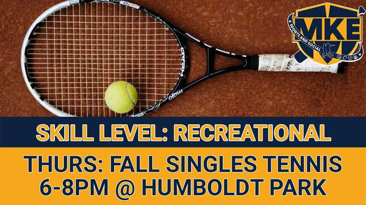 Tennis Singles League Milwaukee