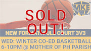 Wednesday Winter Co-Ed Full Court 3v3 Basketball (6 Weeks)