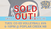 Tuesday Winter 6v6 Co-Ed Indoor Volleyball (6 Weeks) [INTERMEDIATE (B)]